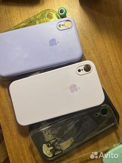 Чехлы на iPhone xr + стекло