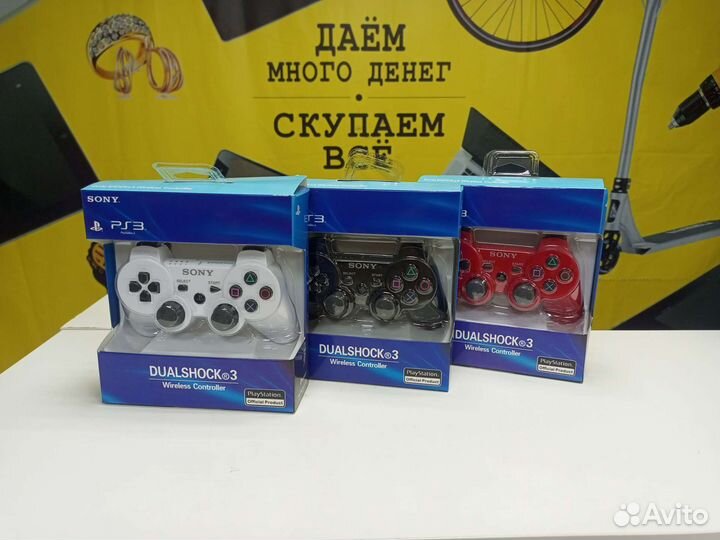 Геймпады Sony Ps3 /PlayStation 3/джойстик/новые