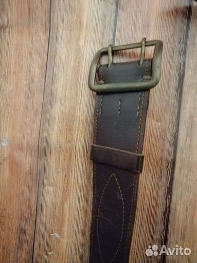 Ремень кожаный, офицерская портупея, СССР