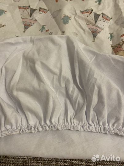 Простыни на резинке на круглую кровать