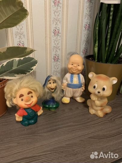 Резиновые игрушки СССР