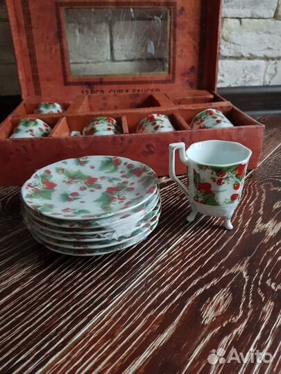 Кофейный сервиз Yutai. Новый