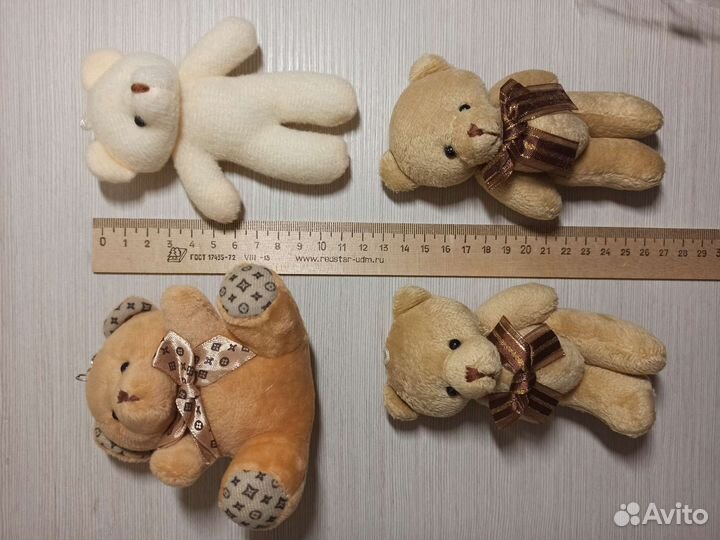 Трессы, кеды, медведи для изготовления кукол