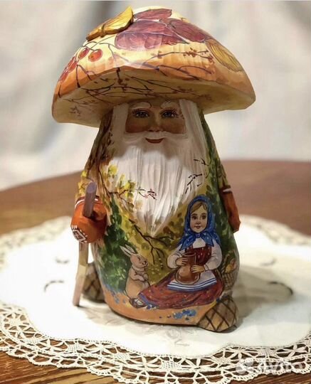 Винтаж статуэтки, деревянная скульптура