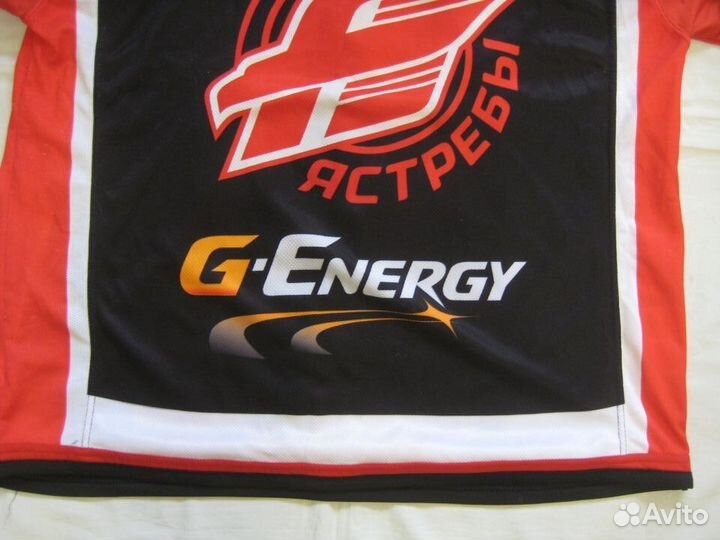 Хоккейный свитер. мхл. Авангард, Омские Ястребы