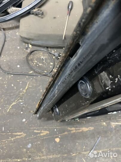 Дверь задняя левая на bmw х5 е53