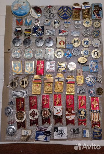 Значки Хоккей