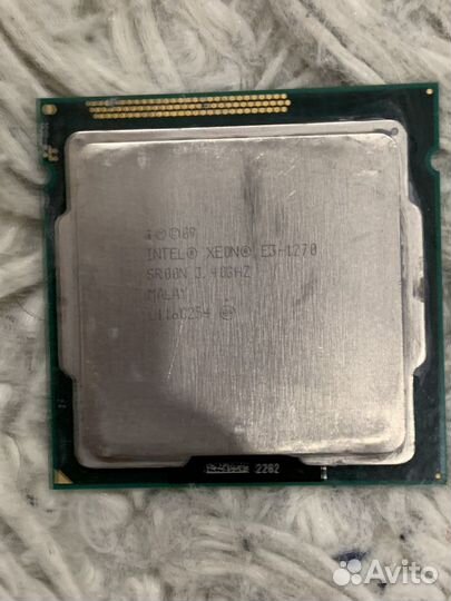 Процессор xeon e3 1270