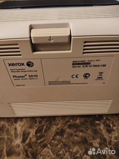 Принтер лазерный Xerox phaser 3010