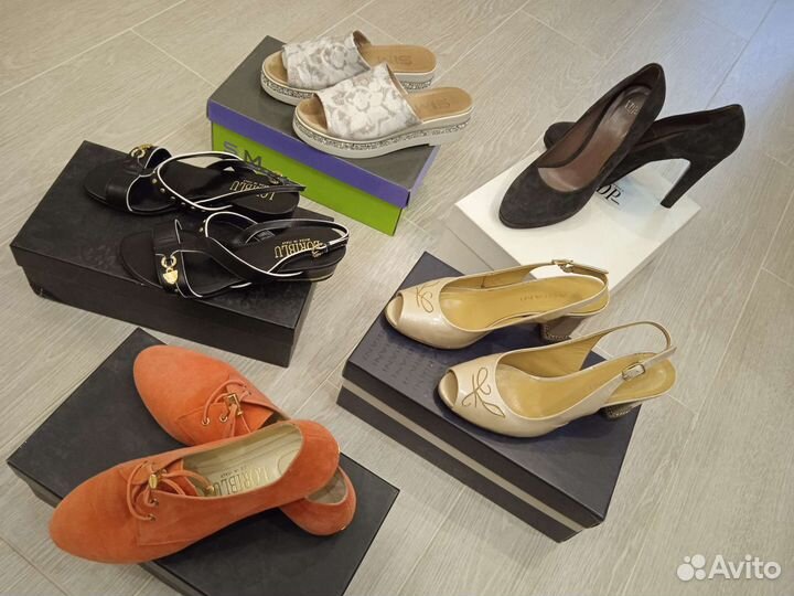 Босоножки женские 36-37 fabiani, loriblue