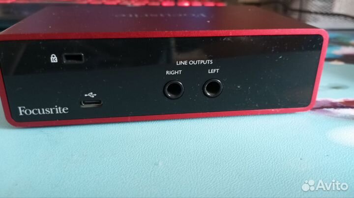 Звуковая карта focusrite scarlett solo 3rd gen
