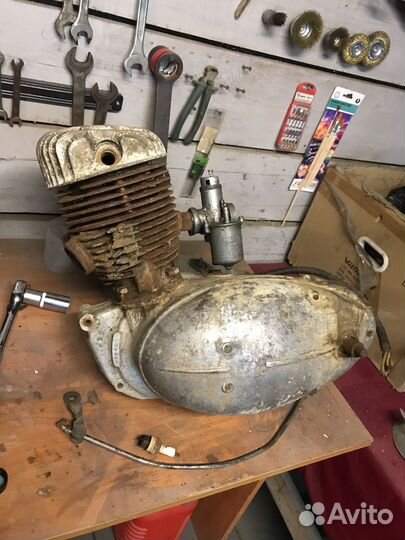 Двигатель Иж350 1948 года