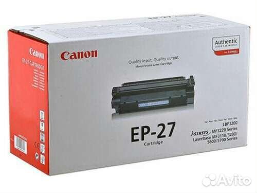 Картридж ер27