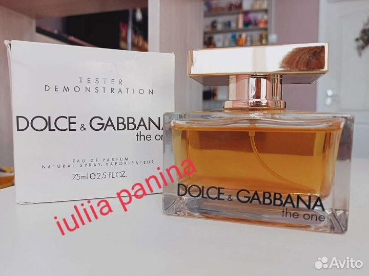 Оригинал.tester Dolce & Gabbana The One 75 мл