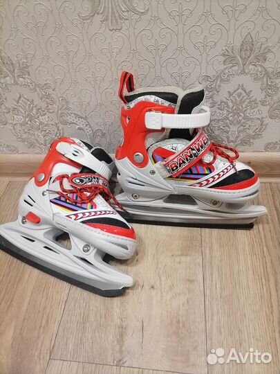Коньки детские раздвижные