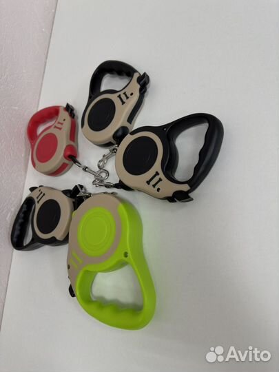 Поводок рулетка для собак 3 и 5м