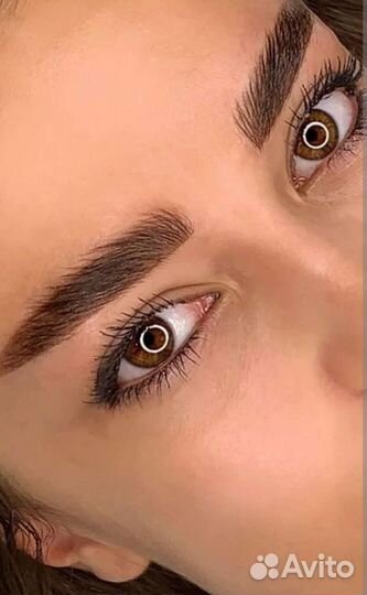 Перманентный макияж бровей