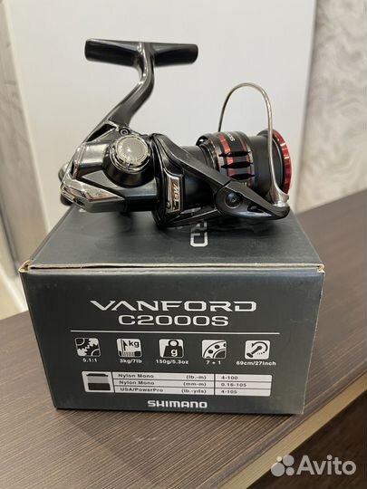 Катушка shimano vanford c2000s
