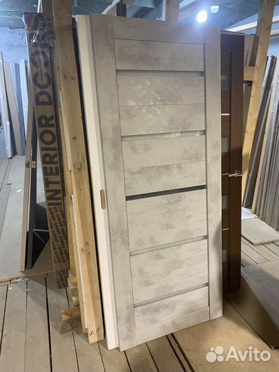 Межкомнатные двери с коробкой