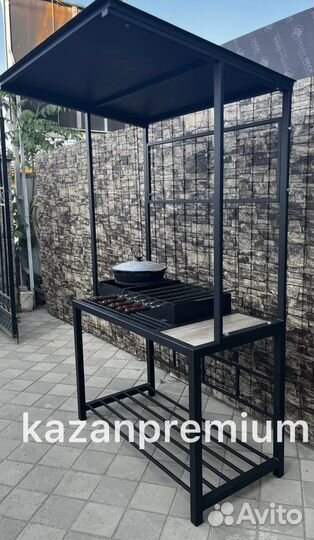 Мангал С крышей