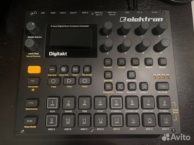 Elektron Digitakt купить в Москве | Хобби и отдых | Авито