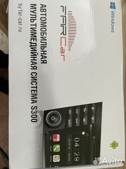 Штатная магнитола Тойота Сиенна