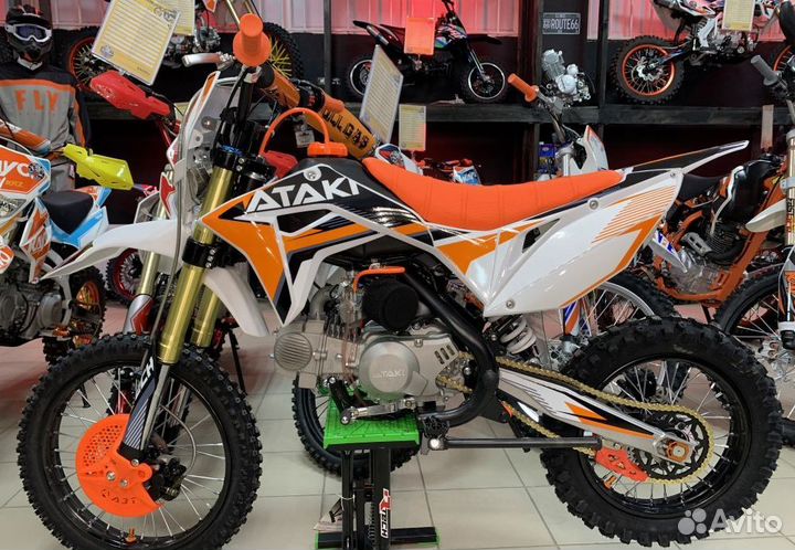 Питбайк ataki start YX140 17/14 CRF
