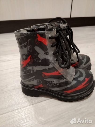 Детские резиновые сапоги 23 размер