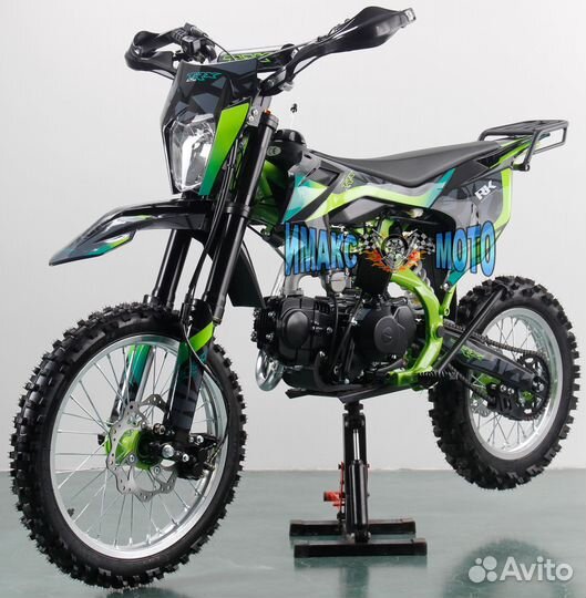 Питбайк Racer TRX125E зеленый