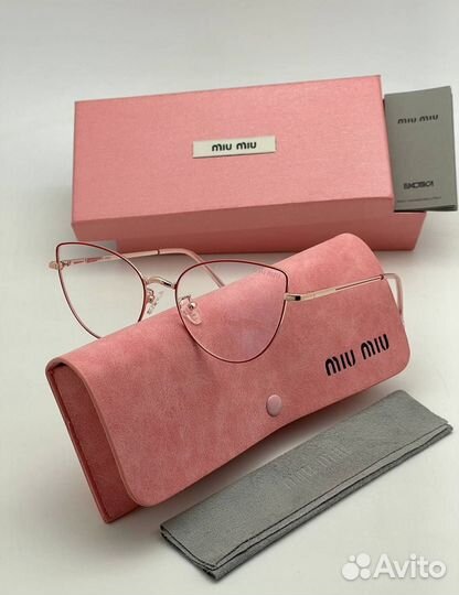 Очки имиджевые miu miu