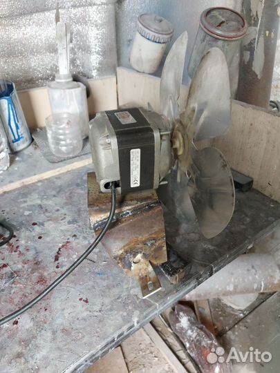 Вентилятор осевой промышленный