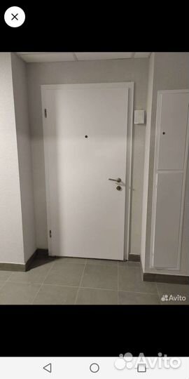 Дверь входная металлическая от застройщика