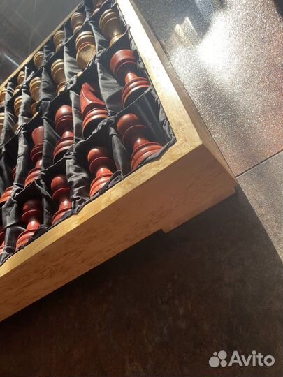 Шахматы ручной работы карельская береза