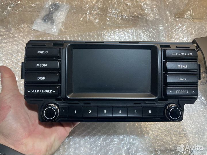 Штатная магнитола Kia rio 4