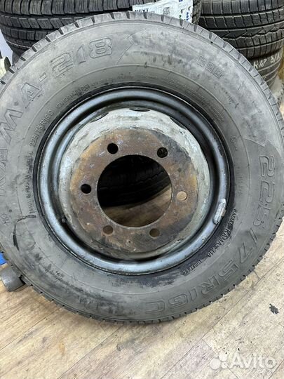 Колесо кама 225 75 16 с с диском