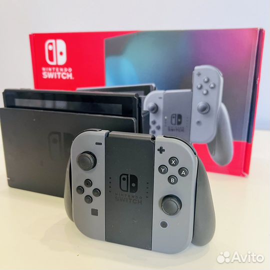 Игровая приставка nintendo switch rev 2 32 гб