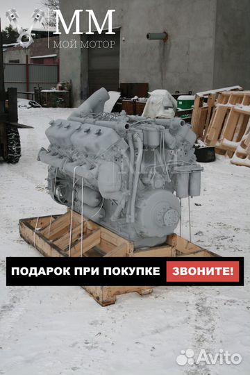 Двигатель ямз 240бм2 с общими ГБЦ №F1
