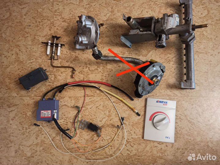 Запчасти газовая колонка Neva 5514