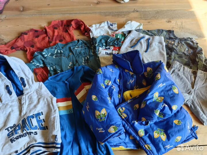 Вещи пакетом для мальчика 0-1 год