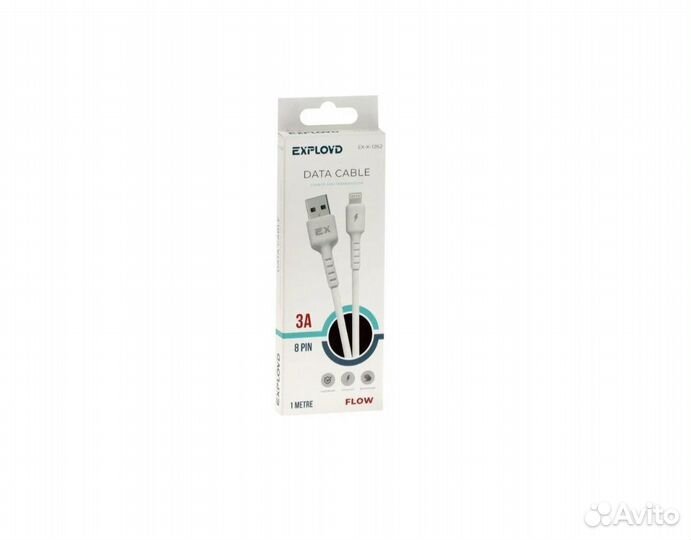 Кабель USB x Lightning 8Pin -1м. Exployd EX-K-1262