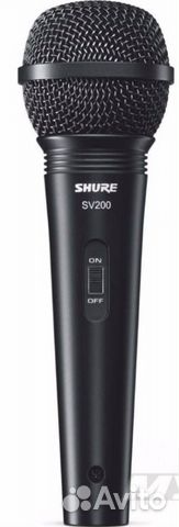 Новый микрофон shure sv200