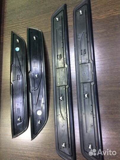 Накладка порога bmw f10 дорест