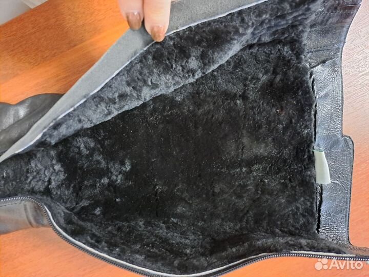 Сапоги р.39, женские,зимние, натуральные