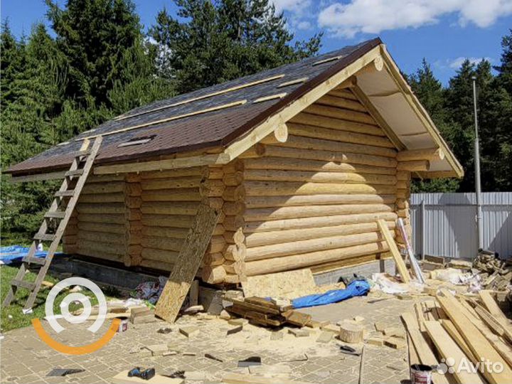 Сруб для бани 6х6