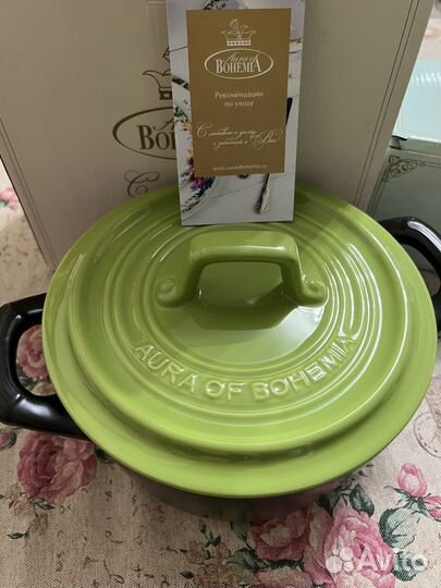 Кастрюля из жаропрочной керамики 3 л