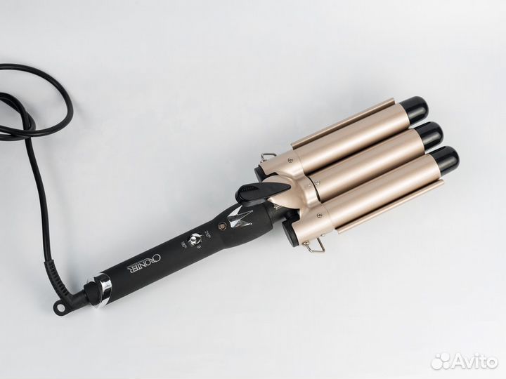 Ronomo щипцы для укладки трехволновая плойка