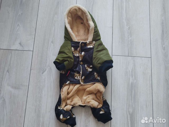 Тёплый комбинезон для собак