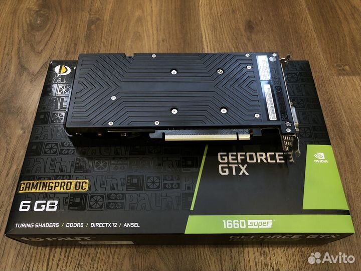 Видеокарта Palit GeForce GTX 1660 super GP OC