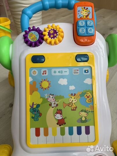 Игровой центр каталка ходунки Жирафики