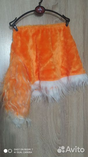 Костюм лисы на новый год детский